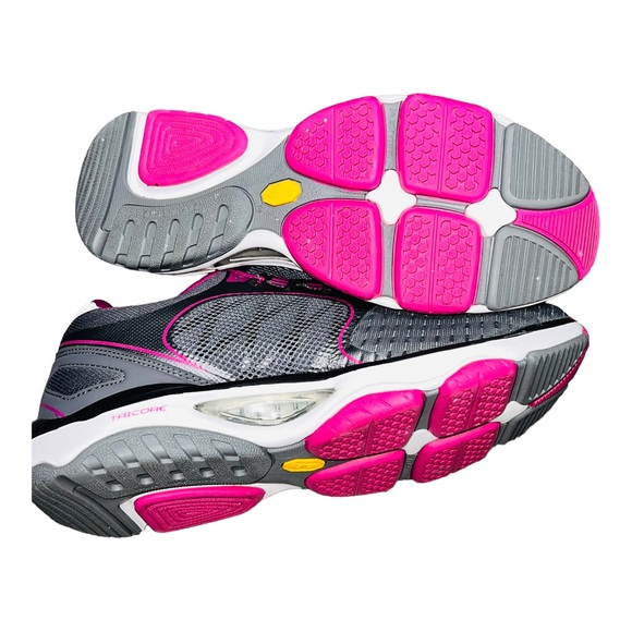 Abeo Shoes Abeo Pro Solace Womens Dark Grey Berry Walking Shoes